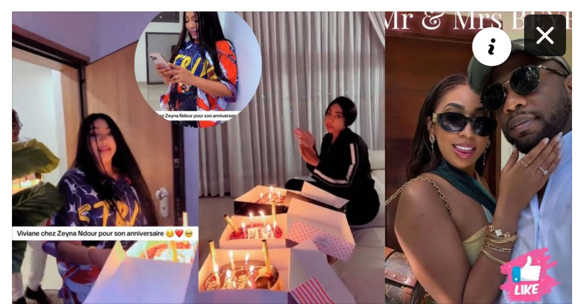 (Vidéo)- Anniversaire : Viviane fait une grosse surprise à sa fille Zeyna Ndour