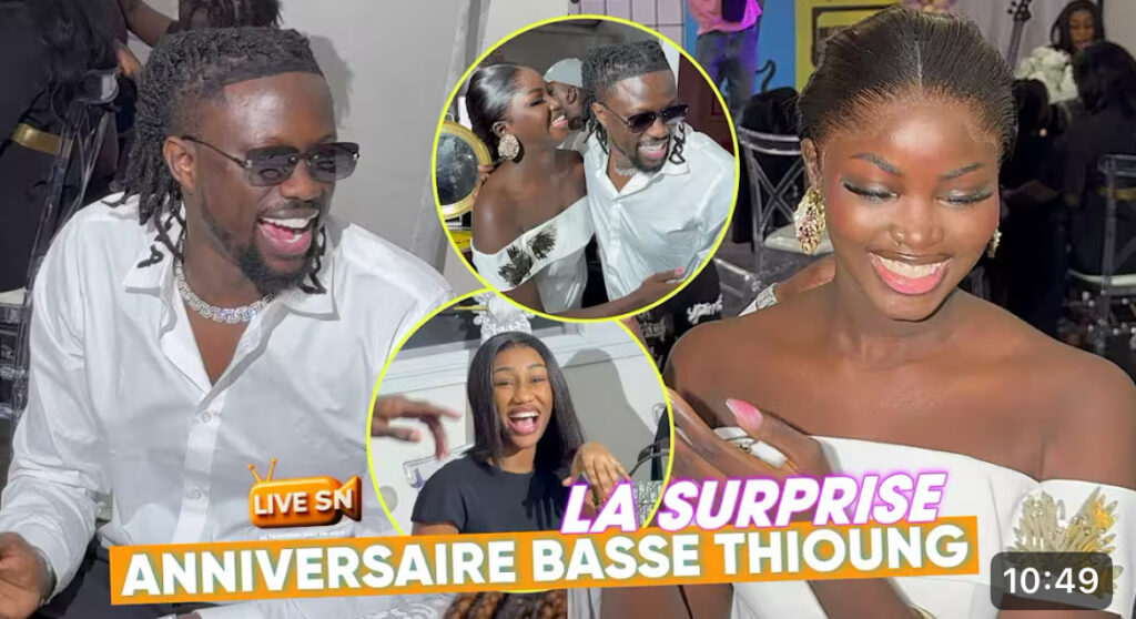 (Vidéo)- Fatou Ndiaye offre un anniversaire royal à Bass Thioung