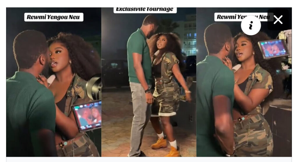(Vidéo)- Danse collé-serré : Mia Guissé et Martin Tino Mbaye enflamment les coulisses du tournage