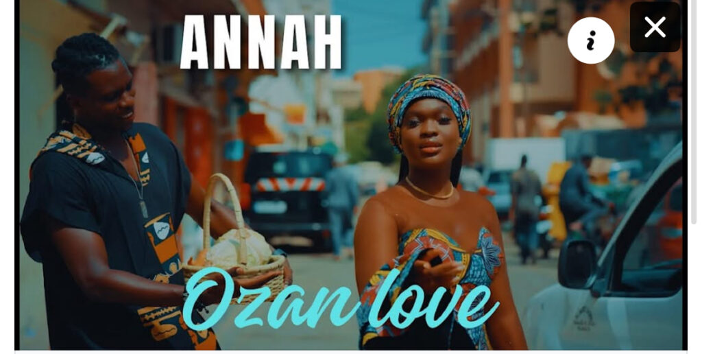 (Clip officiel)- Après Orange Music Talent, Annah revient avec « Ozan Love »