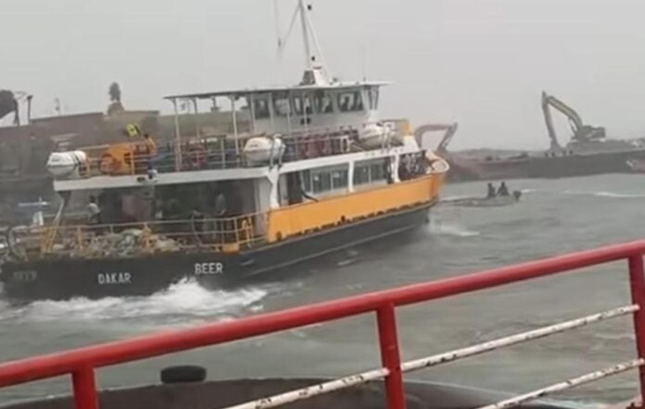 Chaloupe secouée par l’orage à Gorée :  le Port explique et rassure sur l’état de la chaloupe…