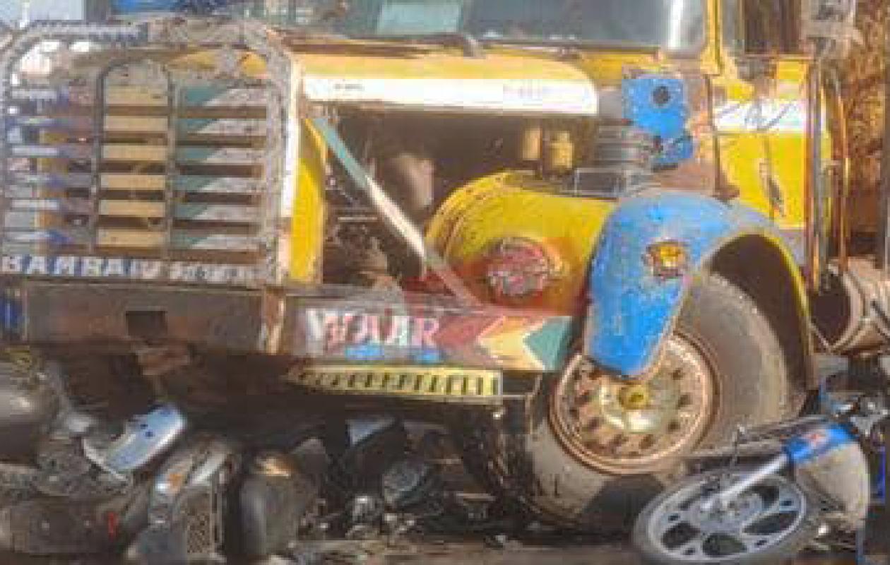 Ouakam : Un camion tüe un livreur, le chauffeur se réfugie à la gendarmerie…