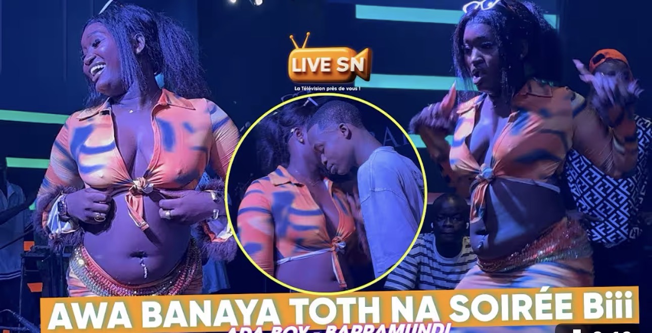 (Vidéo) – Awa Banaya, intenable sur la scène d’Ada Glou Glou…