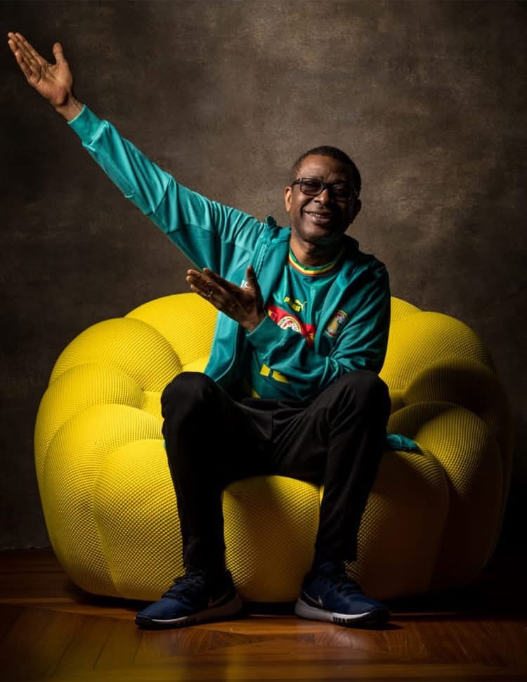 La joie de Youssou Ndour après la qualification des Lions