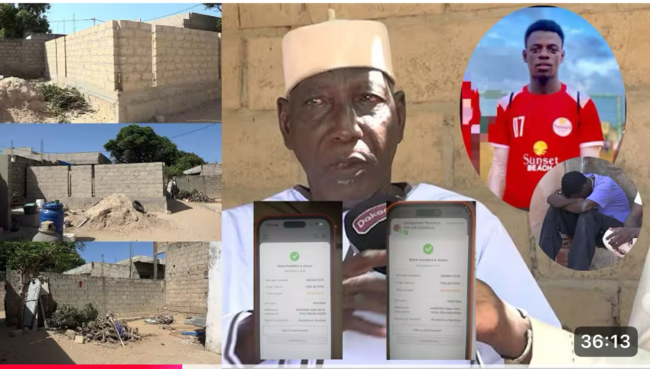 (Vidéo): Il vend la moitié de sa maison pour sauver son fils kidnàppé au Ghana