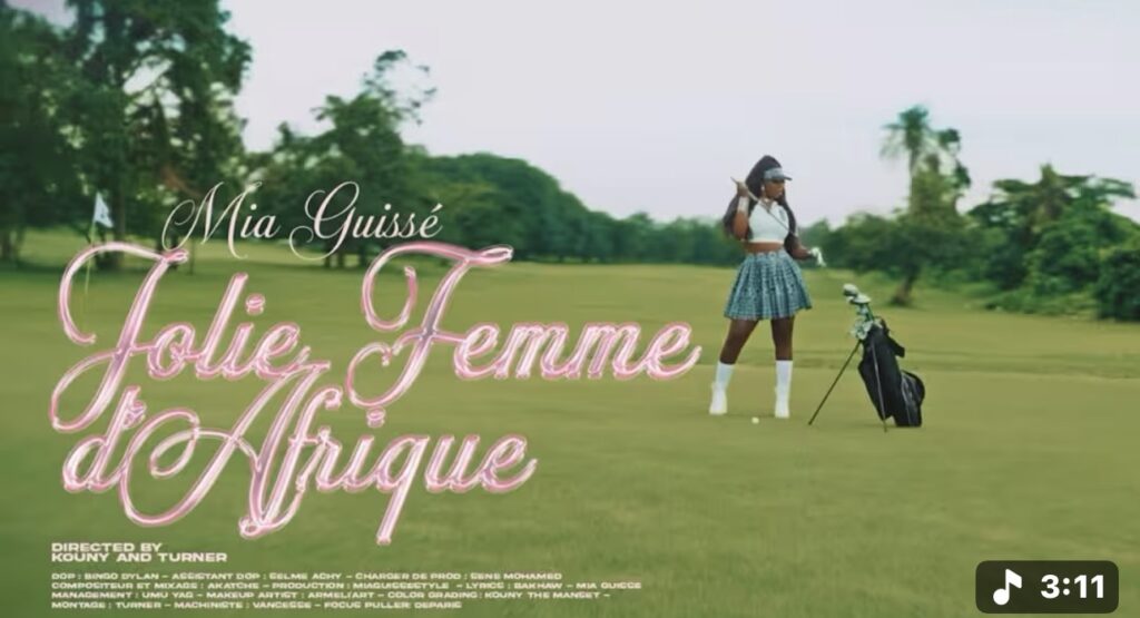 (Clip officiel) – « Jolie Femme d’Afrique », le magnifique clip de Mia Guissé….