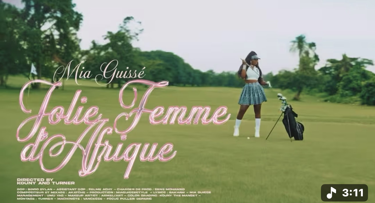 (Clip officiel) – « Jolie Femme d’Afrique », le magnifique clip de Mia Guissé….