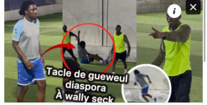 (Vidéo)- Wally Seck brille lors d’un match de football