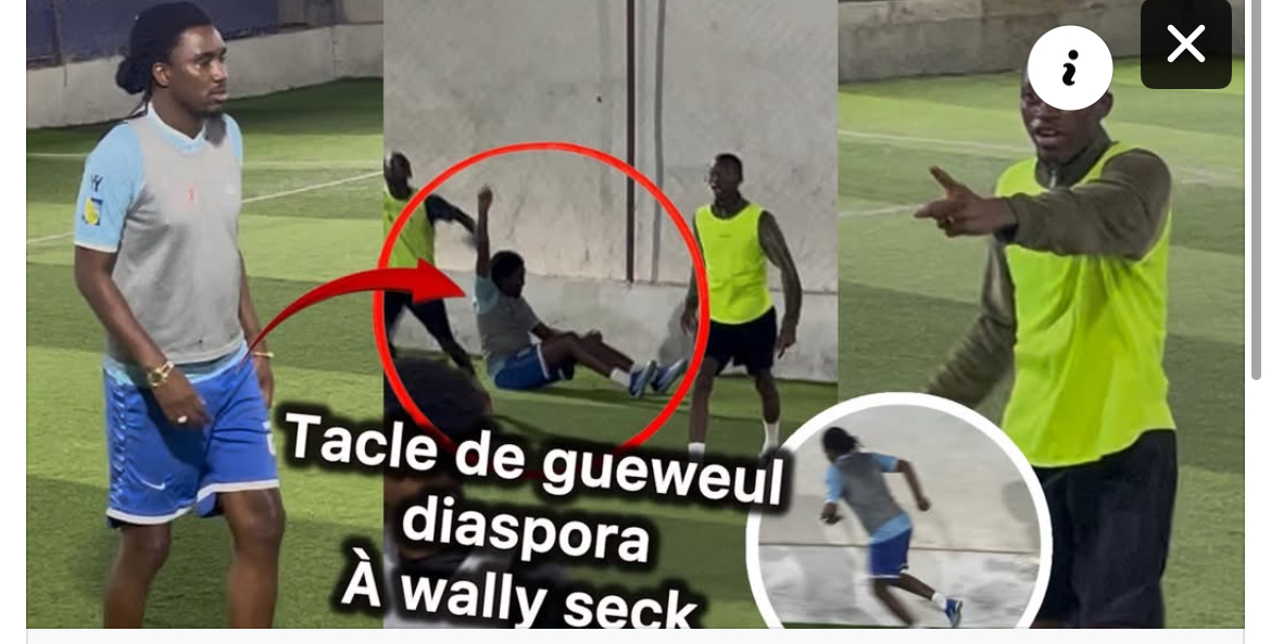 (Vidéo)- Wally Seck brille lors d’un match de football