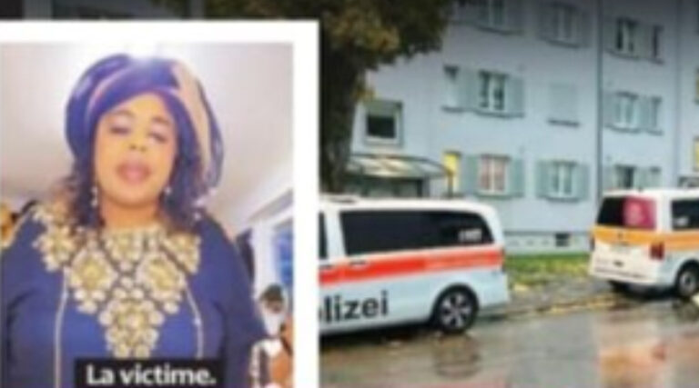 Suisse : la męurtrière présumée d’Aminata Tall passe aux aveux