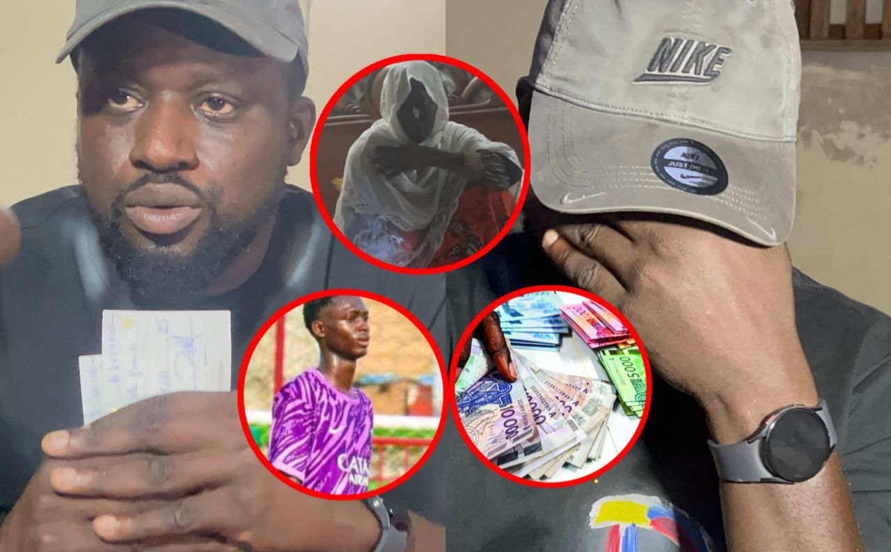 (Vidéo)- Collecte  : Mame Balla Mbow remet 7.5 millions de FCFA à la famille de Cheikh Touré