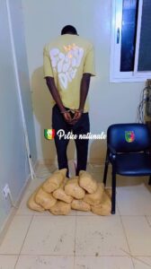 Rufisque : interpellation d’un individu avec 10 kg de chànvre indien