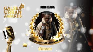 King Baba sacré Meilleur Artiste Rap de l’Année aux Galsen Urban Awards 2025