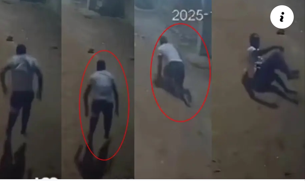 Caméra de surveillance : Il tente d’entrer dans la maison pour voler et tombe du 2e étage (vidéo)