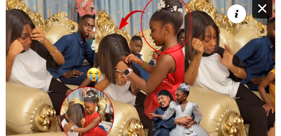 (Vidéo)- Les grosses larmes de Bébé Binta à l’anniversaire de la fille de Diodio Glow