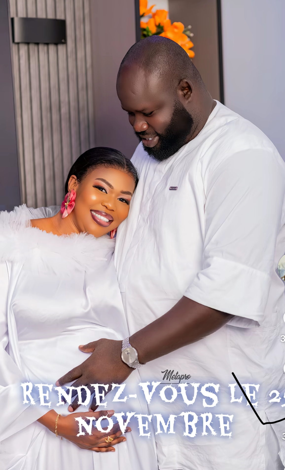 Carnet rose : Fadam 2 et sa femme accueillent leur enfant. Découvrez la date du baptême