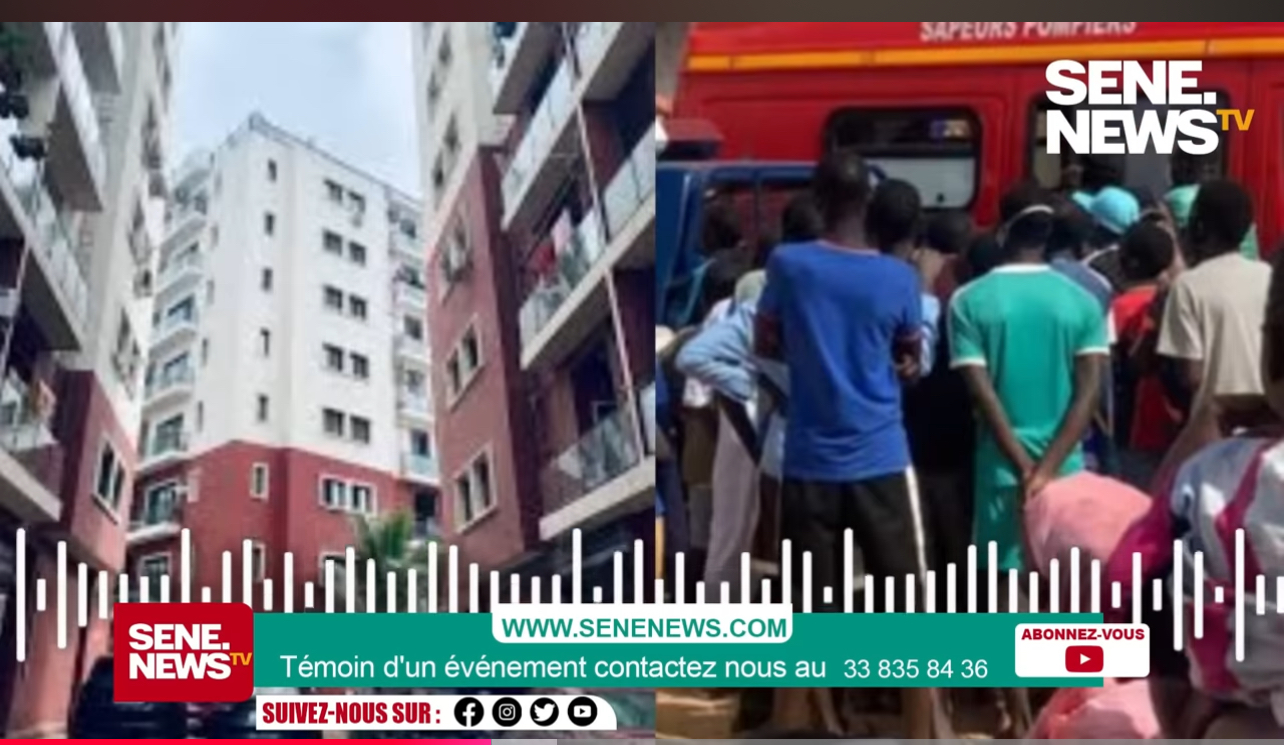 Guédiawaye : Une ado de 16 ans chute au deuxième étage
