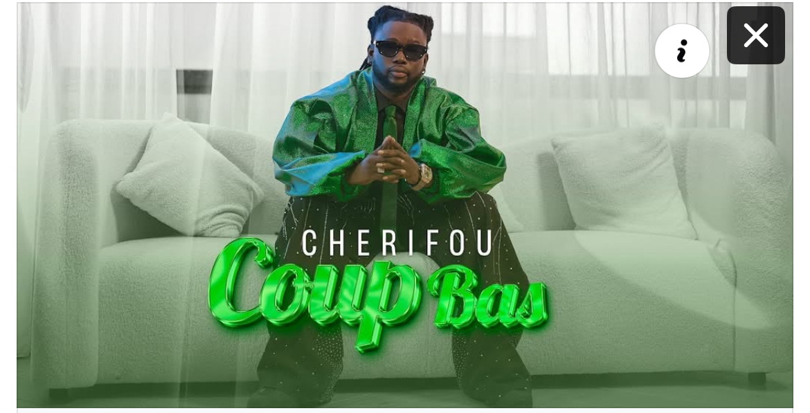 Musique: « Coup Bas » : Cherifou revient avec un single puissant