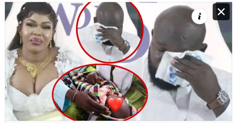 (Vidéo)- Baptême: Fadam 2 verse de chaude larmes en donnant le nom de son nouveau né à….