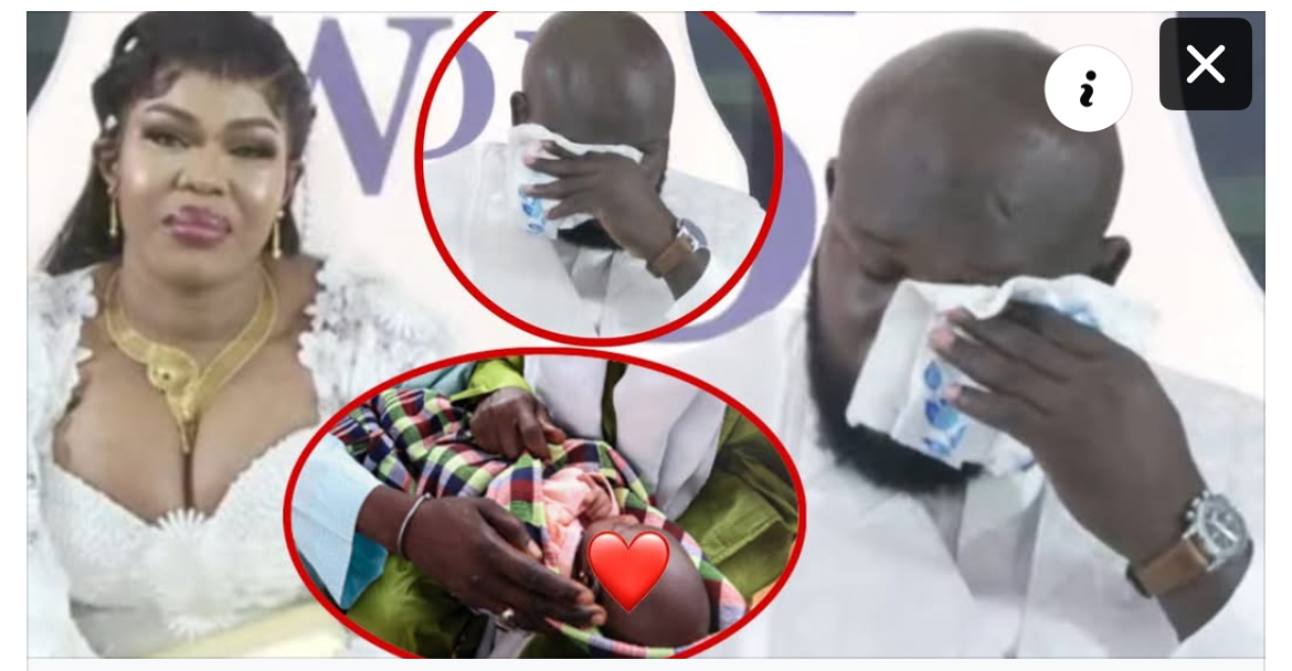 (Vidéo)- Baptême: Fadam 2 verse de chaude larmes en donnant le nom de son nouveau né à….