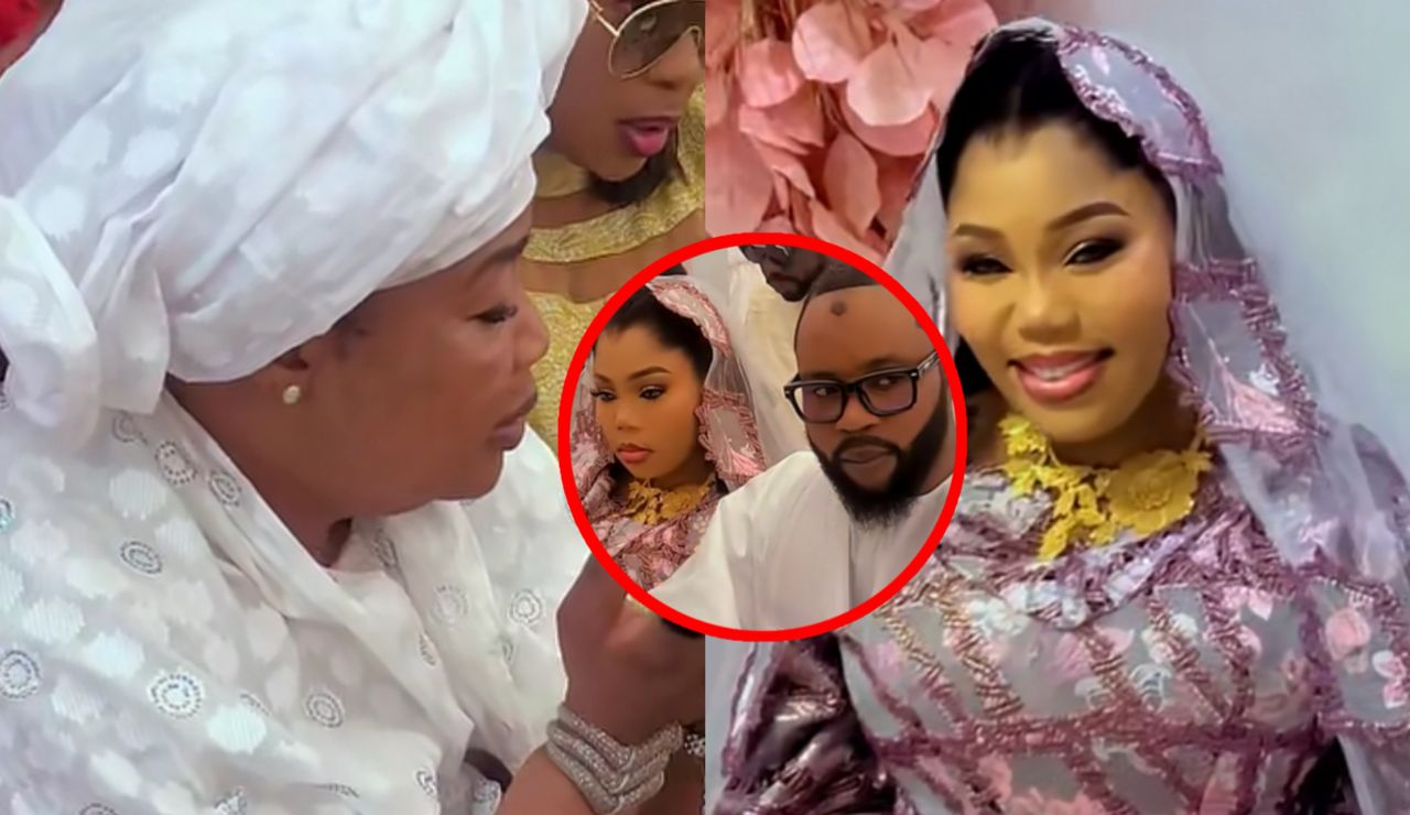 (Vidéo)- La fille de Fatou Gueweul baptise son bébé en lui donnant le nom de sa mère