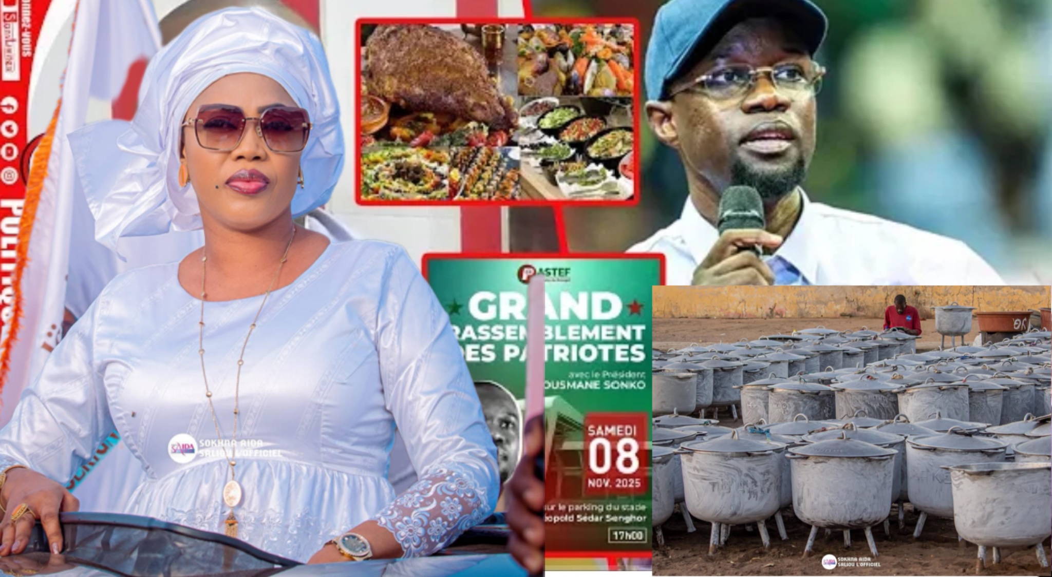 Sokhna Aïda Diallo promet 100 mbanas aux patriotes pour le Téra Meeting du 8 mars