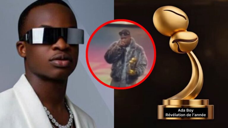 (Vidéo)- Ada Boy remporte le trophée de la Meilleure révélation aux Outside Awards