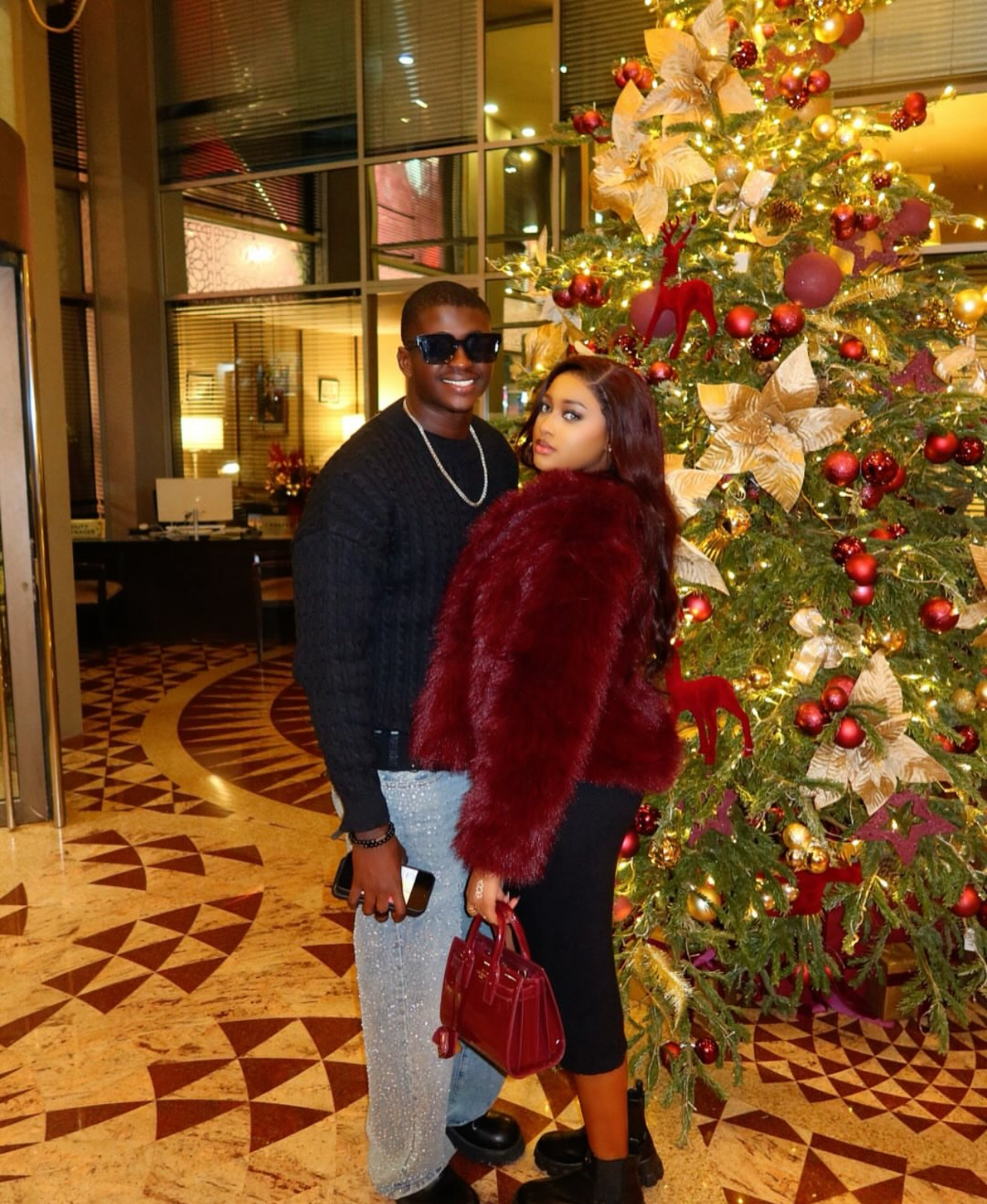 Dj Kheucha et son épouse célèbrent  Noël en beauté