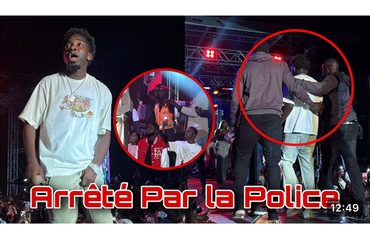 (Vidéo): Le concert de Vj arrêté par la Police