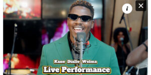 (Vidéo)- Fin d’année rythmée : Kane Diallo Welma balance une performance live énergique