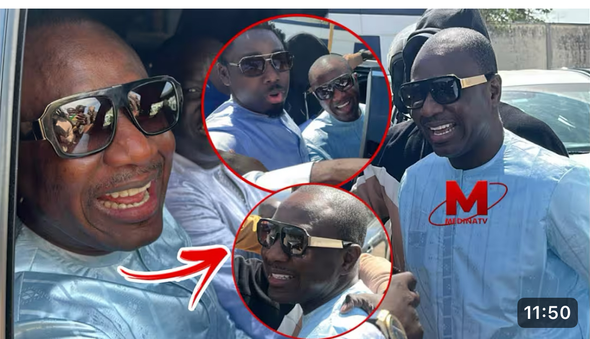 (Vidéo)- Rebeuss : foule en liesse pour accueillir Badara Gadiaga après sa sortie de prison.