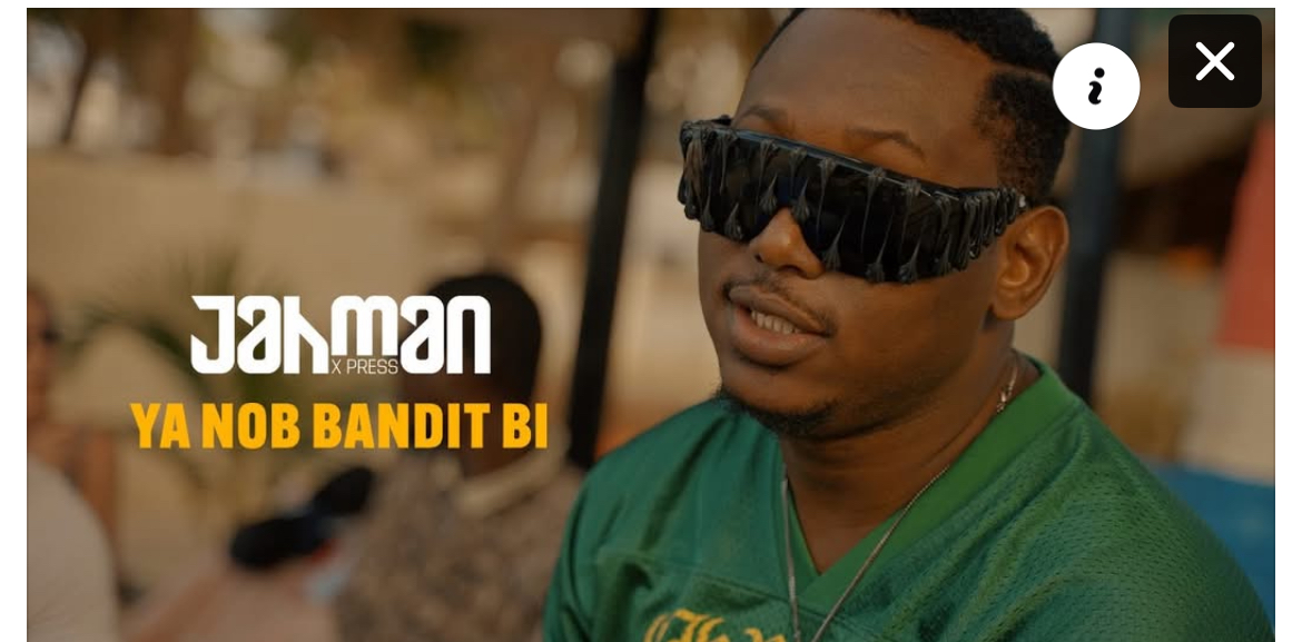 (Clip officiel)- « Ya Nob Bandit bi » : Jahman offre une chanson qui fait sensation