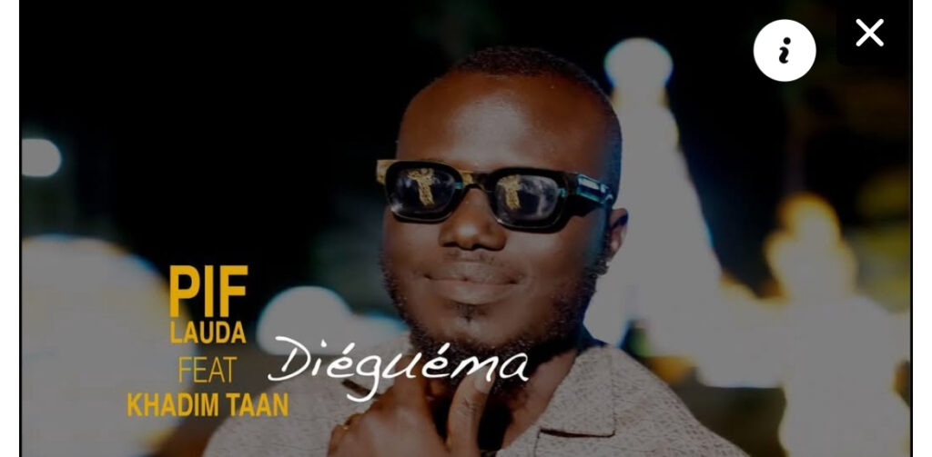 (Clip officiel)- Pif Lauda dévoile « Dieguéma », une sublime chanson d’amour en duo avec Khadim Taan