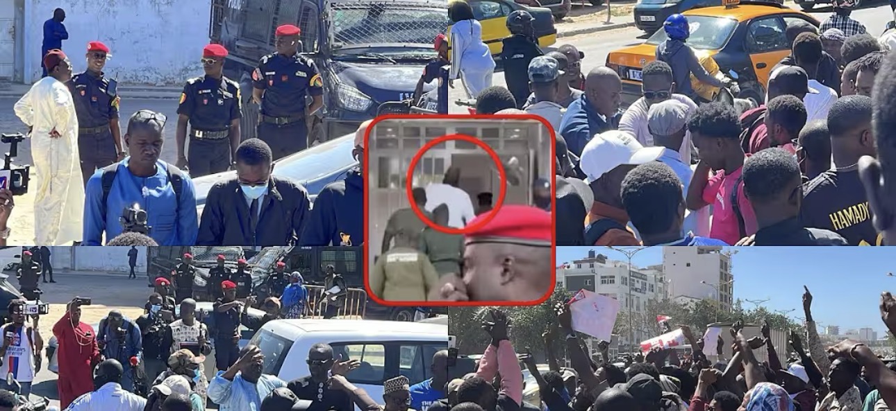 (Vidéo) – Audition de Farba Ngom : une foule immense venue le soutenir…