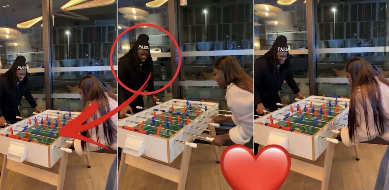 Vidéo) – En lune de miel : Omaro et Sokhna Bator s’affichent heureux, jouant au baby-foot…