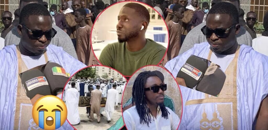 (Vidéo) – Enterrement de Baye Zale : Sidy Diop affiche une profonde tristesse…
