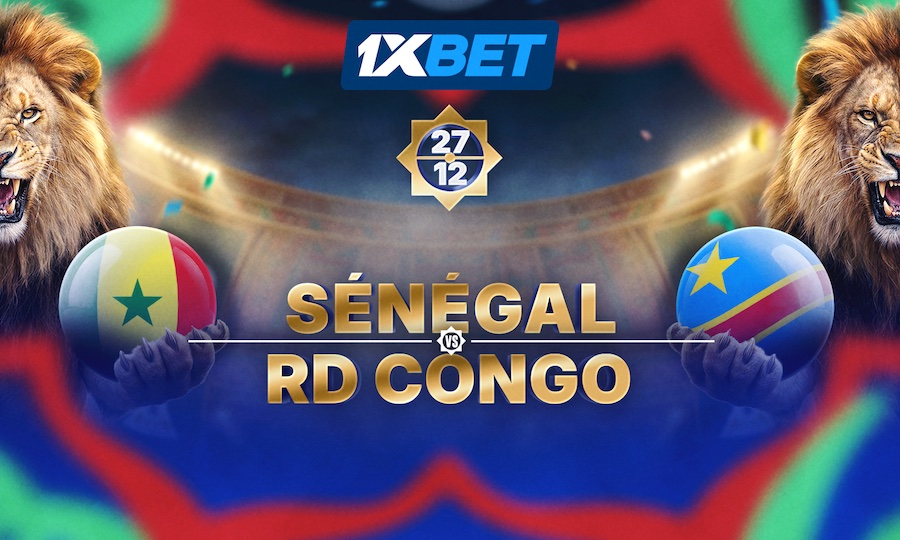 Le Sénégal affronte la RDC : vivez la passion de la CAN avec 1xBet