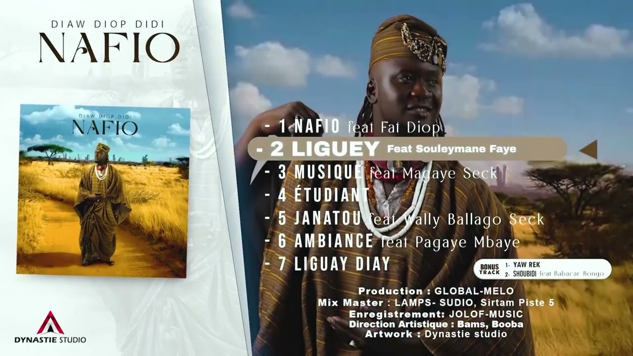 Nafio : Le nouvel album de Diaw Diop