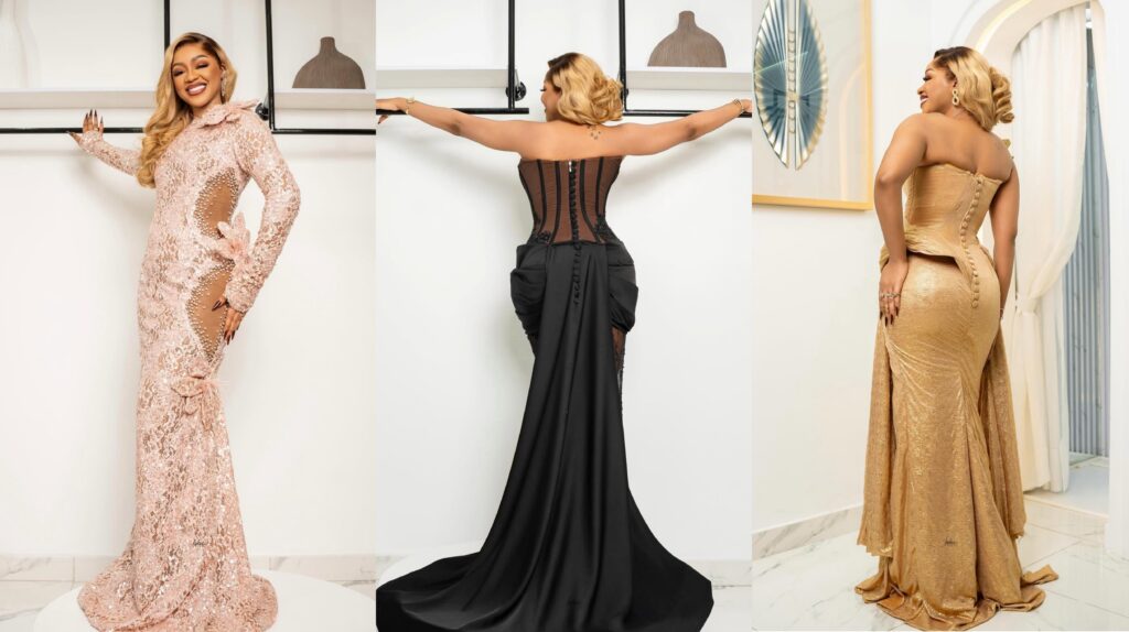 (06 photos ): Les trois robes de Clara qui laissent ses fans bouche bée 