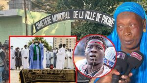 (Vidéo)- Coumba Baldé accompagnée par une foule à sa dernière demeure au cimetière de Pikine