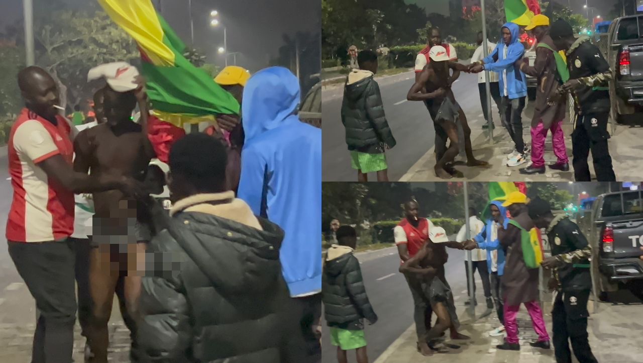 Ambiance électrique dans les rues de Dakar après la victoire des Lions