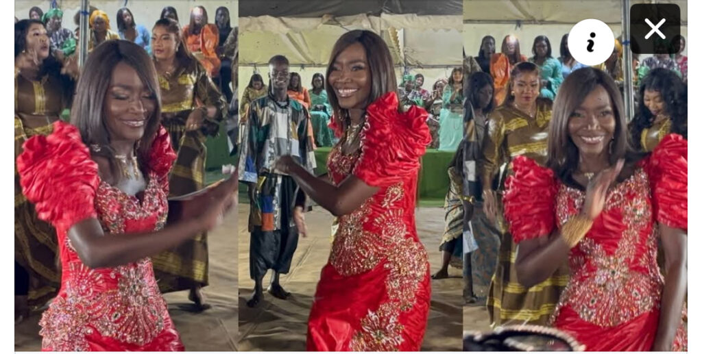 (Vidéo)- Coumba Gawlo Seck met le feu au Tann Berr avec des pas de danse incroyable !