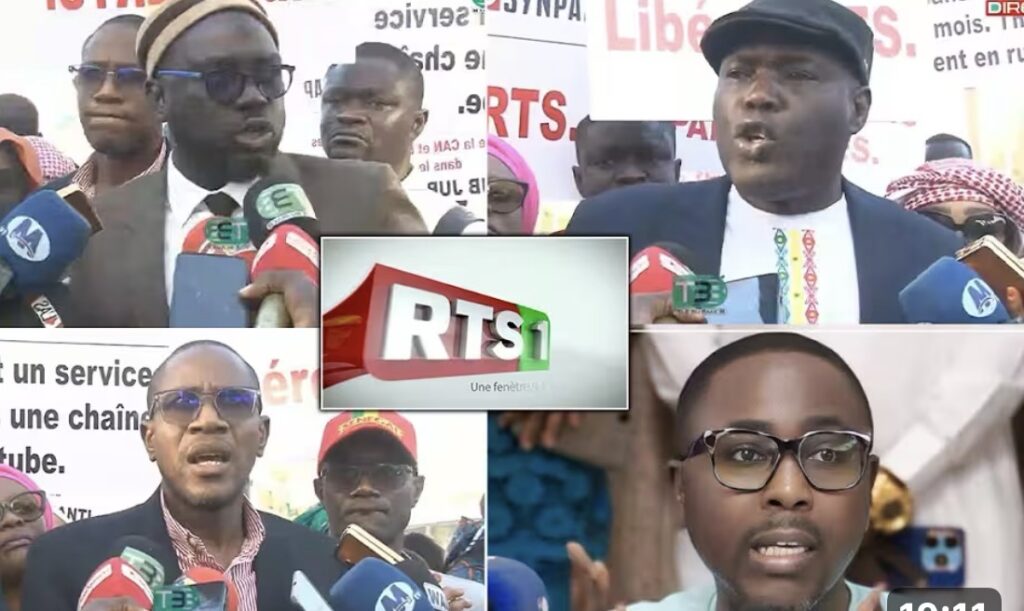 (Vidéo) – Gestion de Pape Aly Niang : les agents de la RTS montent de nouveau au créneau…