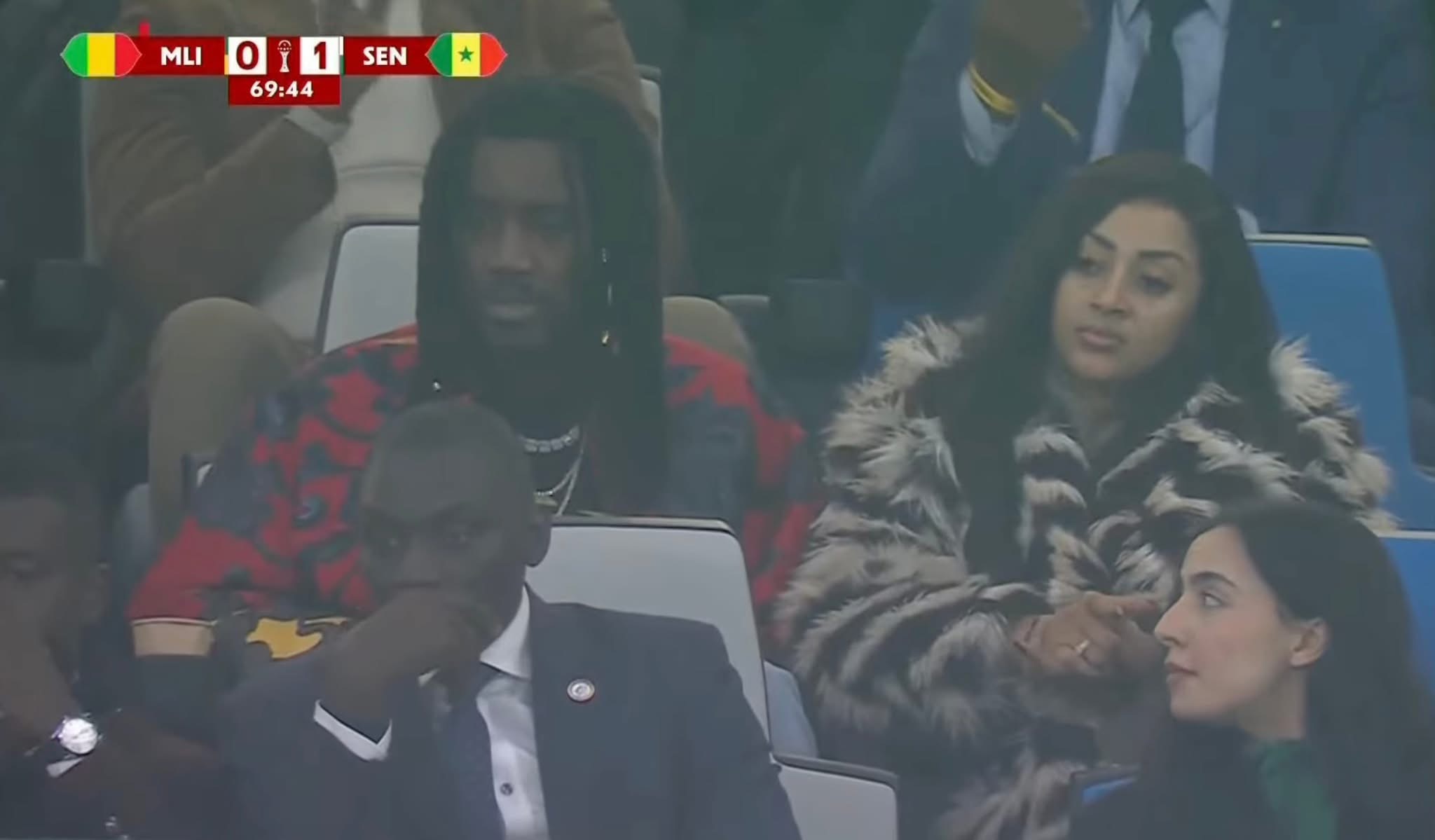 Quart de finale Sénégal–Mali : Wally Seck et Sokhna Aïdara dans les tribunes