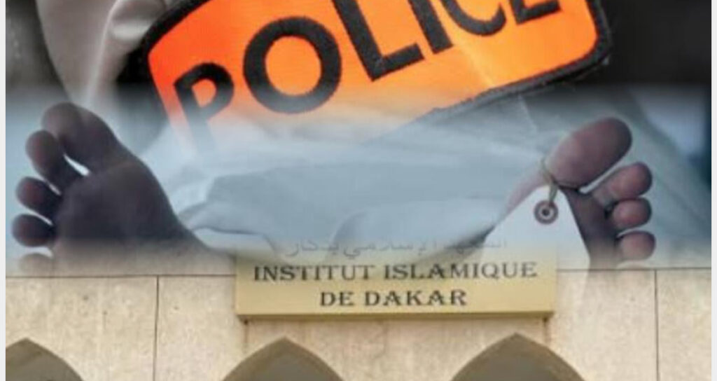 Drame à l&rsquo;Institut islamique de Dakar: Un agent de nettoiement retrouvé mort dans les toilettes