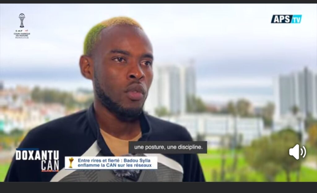 Entre humour et patriotisme, Badou Silla porte les Lions sur TikTok et Instagram
