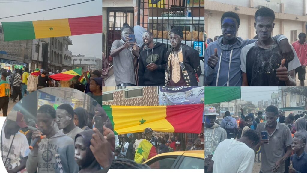 (Vidéo)- Guédiawaye en ébullition avant la finale Sénégal–Maroc