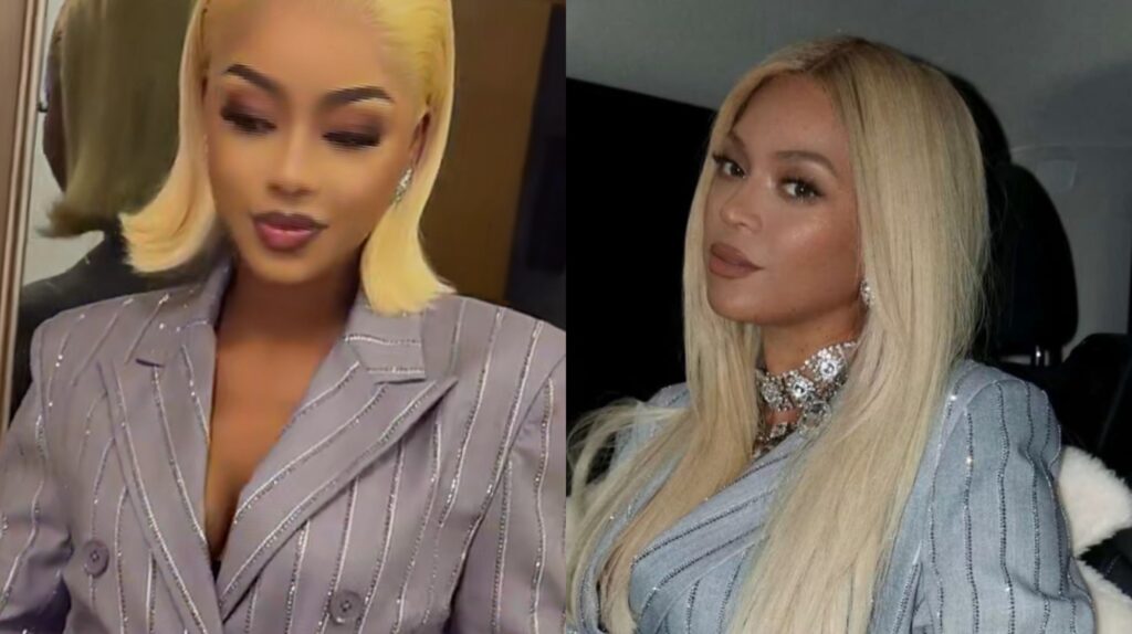 Quand Clara copie la tenue de Beyoncé pour le Nouvel An