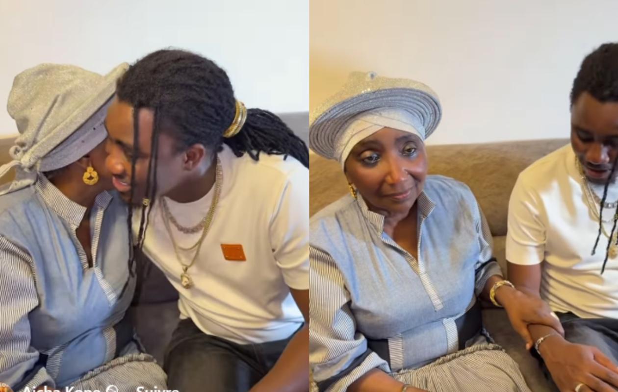 Wally B. Seck rend hommage à Aïcha Koné lors d’une visite empreinte de respect et d’émotion