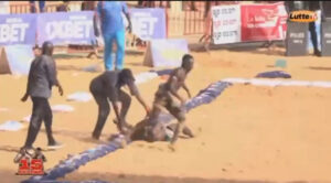 (Vidéo)-Bou Siteu met KO à Fils de Tigre: Regardez la chute spectaculaire